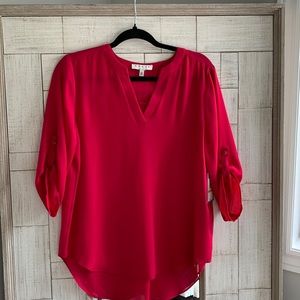 NWT CHAUS summer blouse size small